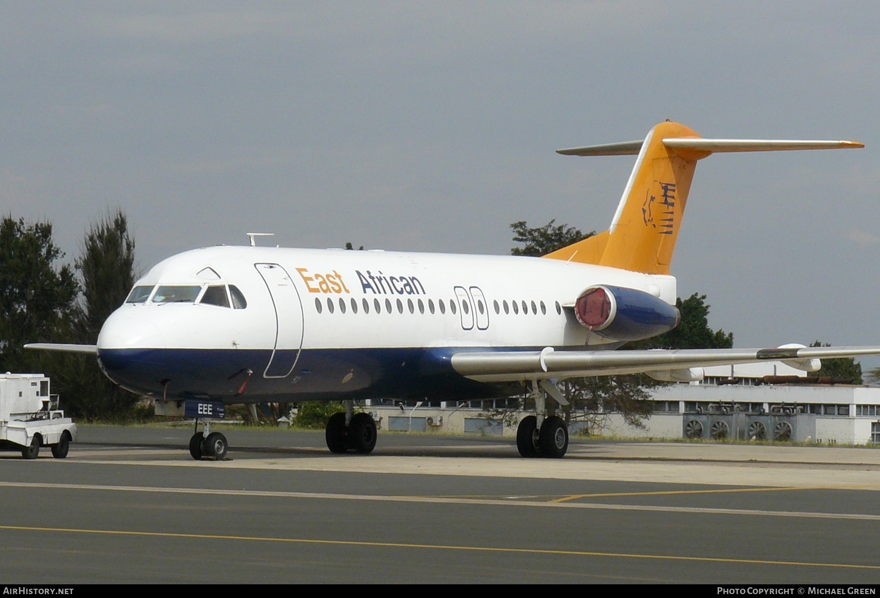 Aircraft Photo of 5Y-EEE | Fokker F28-4000 Fellowship | East African Safari Air | AirHistory.net #395690