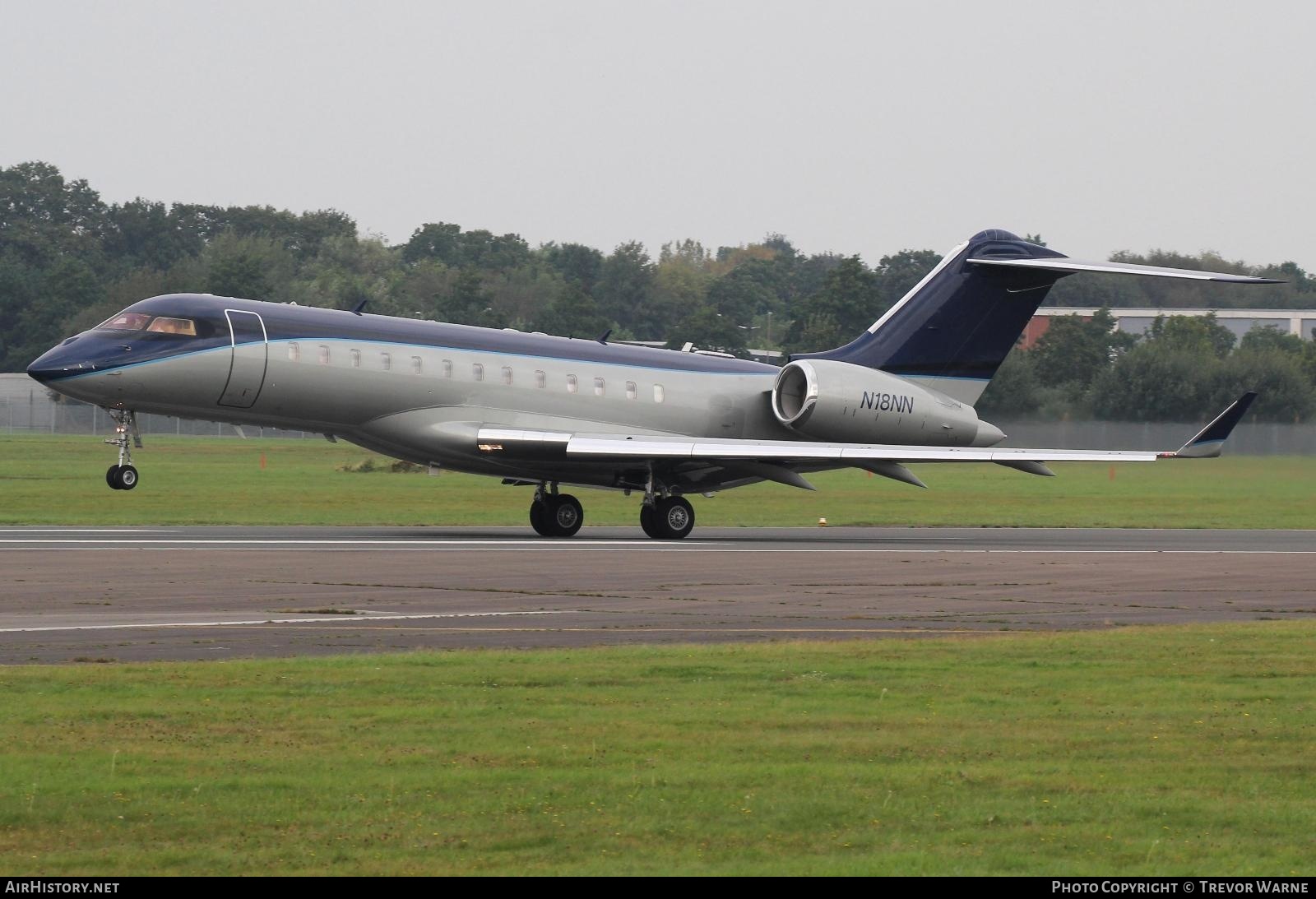 Aircraft Photo of N18NN | Bombardier Global Express XRS (BD-700-1A10) | AirHistory.net #395699
