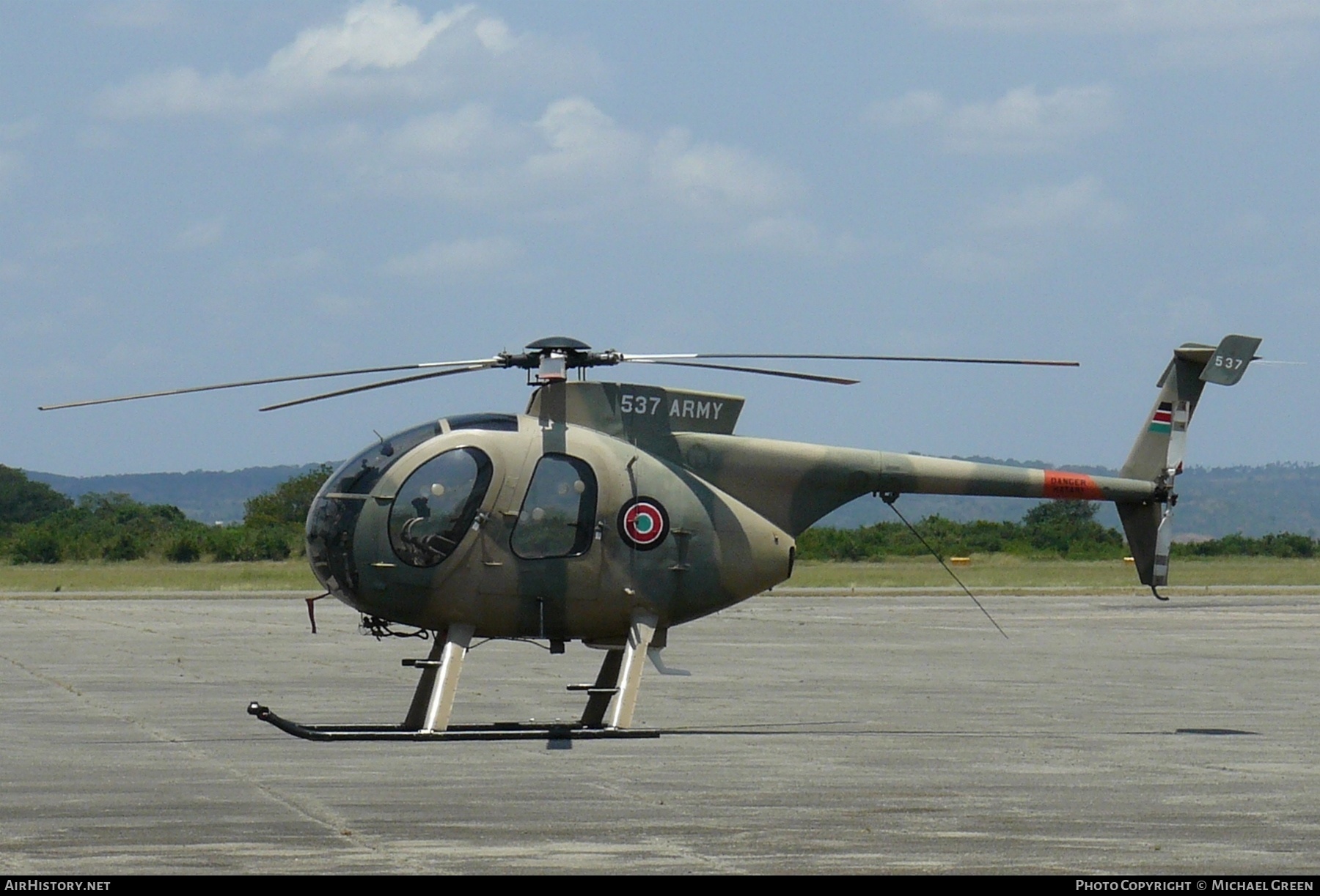 Aircraft Photo of 537 | Hughes 500E (369E) | Kenya - Army | AirHistory.net #395707