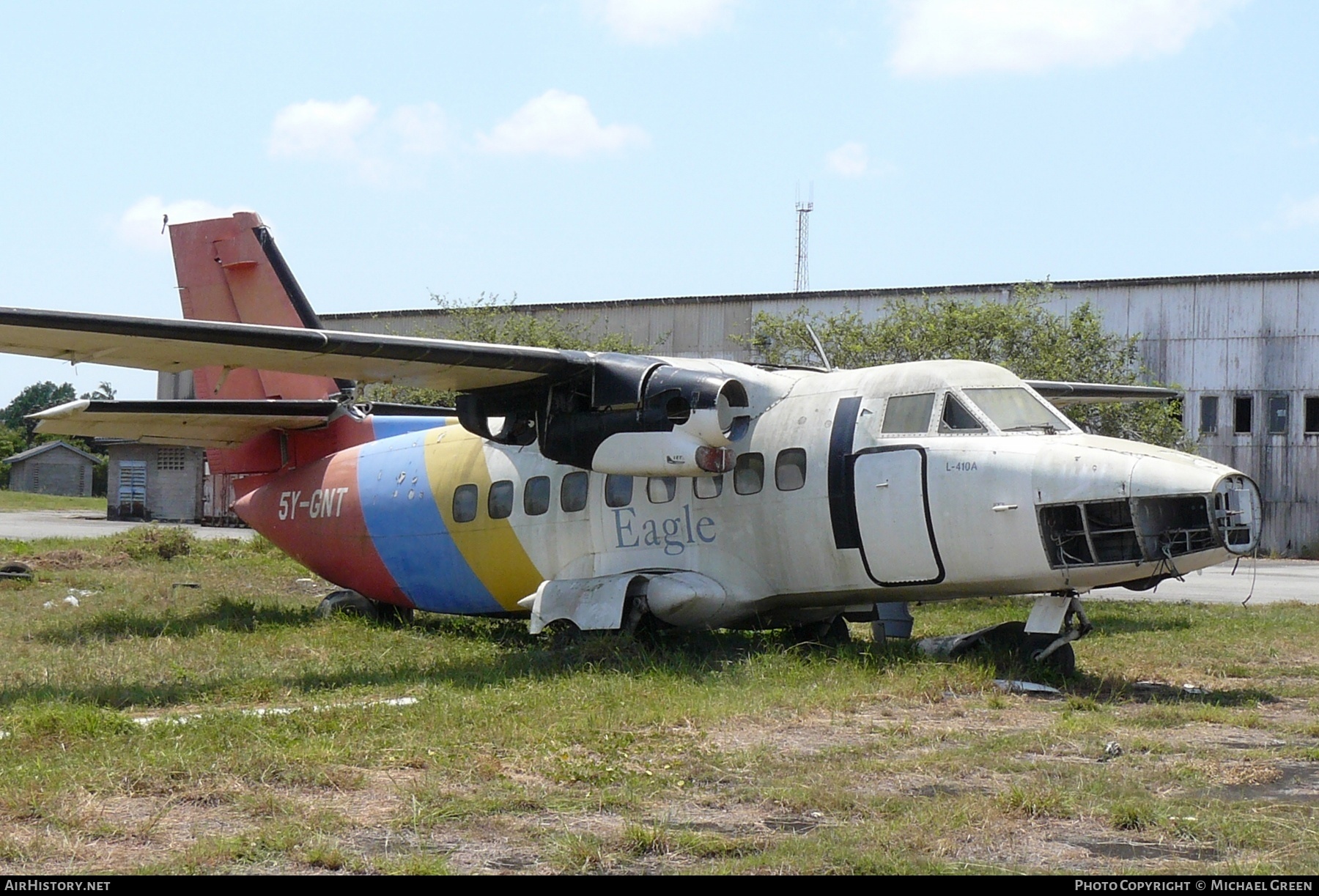 Aircraft Photo of 5Y-GNT | Let L-410A Turbolet | Eagle Aviation | AirHistory.net #395717