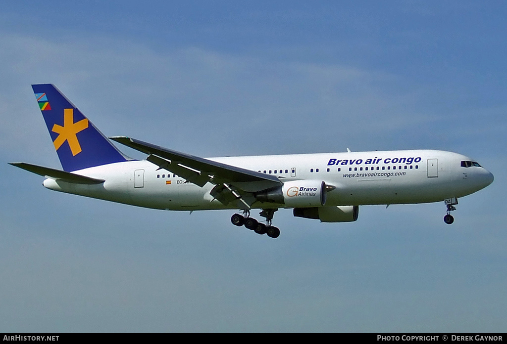 Aircraft Photo of EC-JOZ | Boeing 767-219/ER | Bravo Air Congo | AirHistory.net #395721