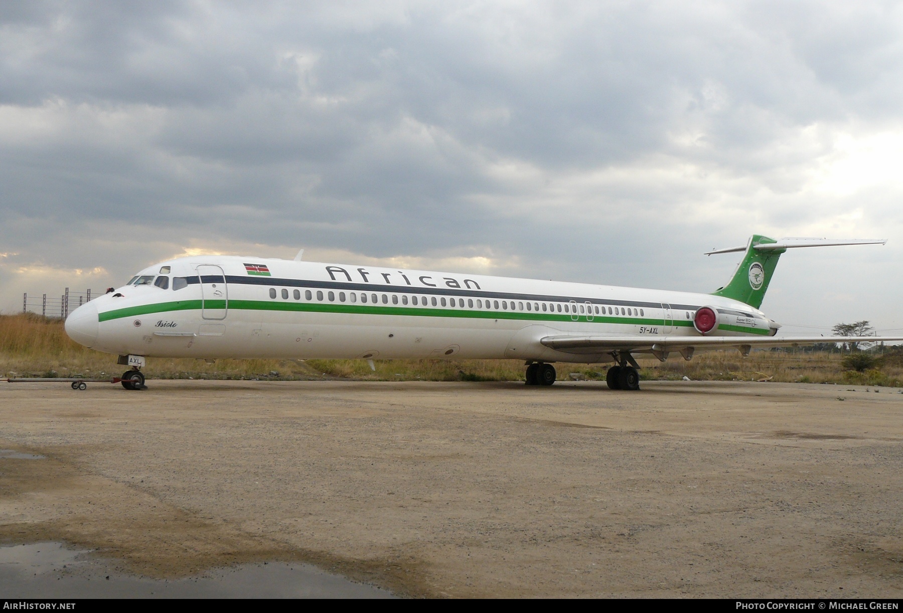 Aircraft Photo of 5Y-AXL | McDonnell Douglas MD-82 (DC-9-82) | African Express Airways | AirHistory.net #395729