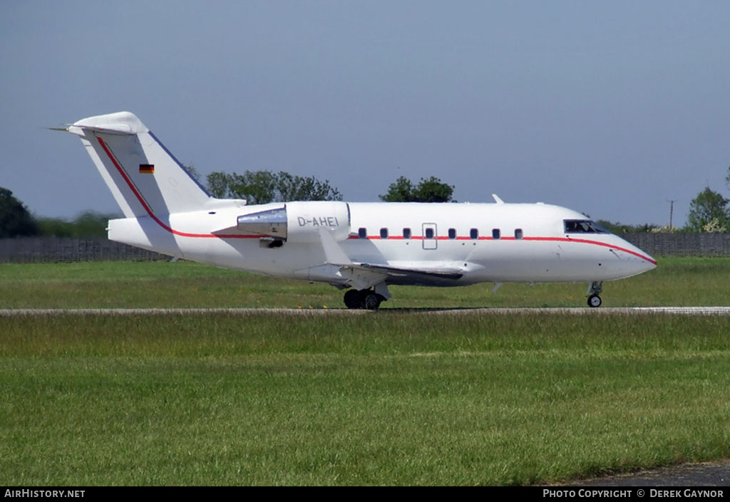 Aircraft Photo of D-AHEI | Bombardier Challenger 604 (CL-600-2B16) | AirHistory.net #395739