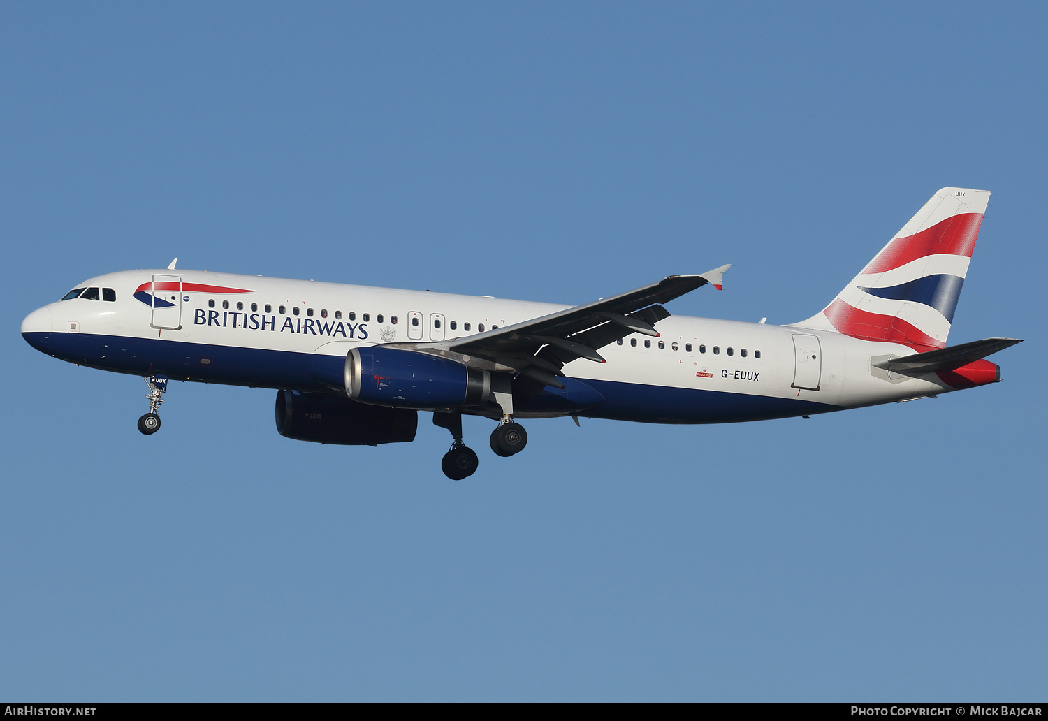 Aircraft Photo of G-EUUX | Airbus A320-232 | British Airways | AirHistory.net #395746