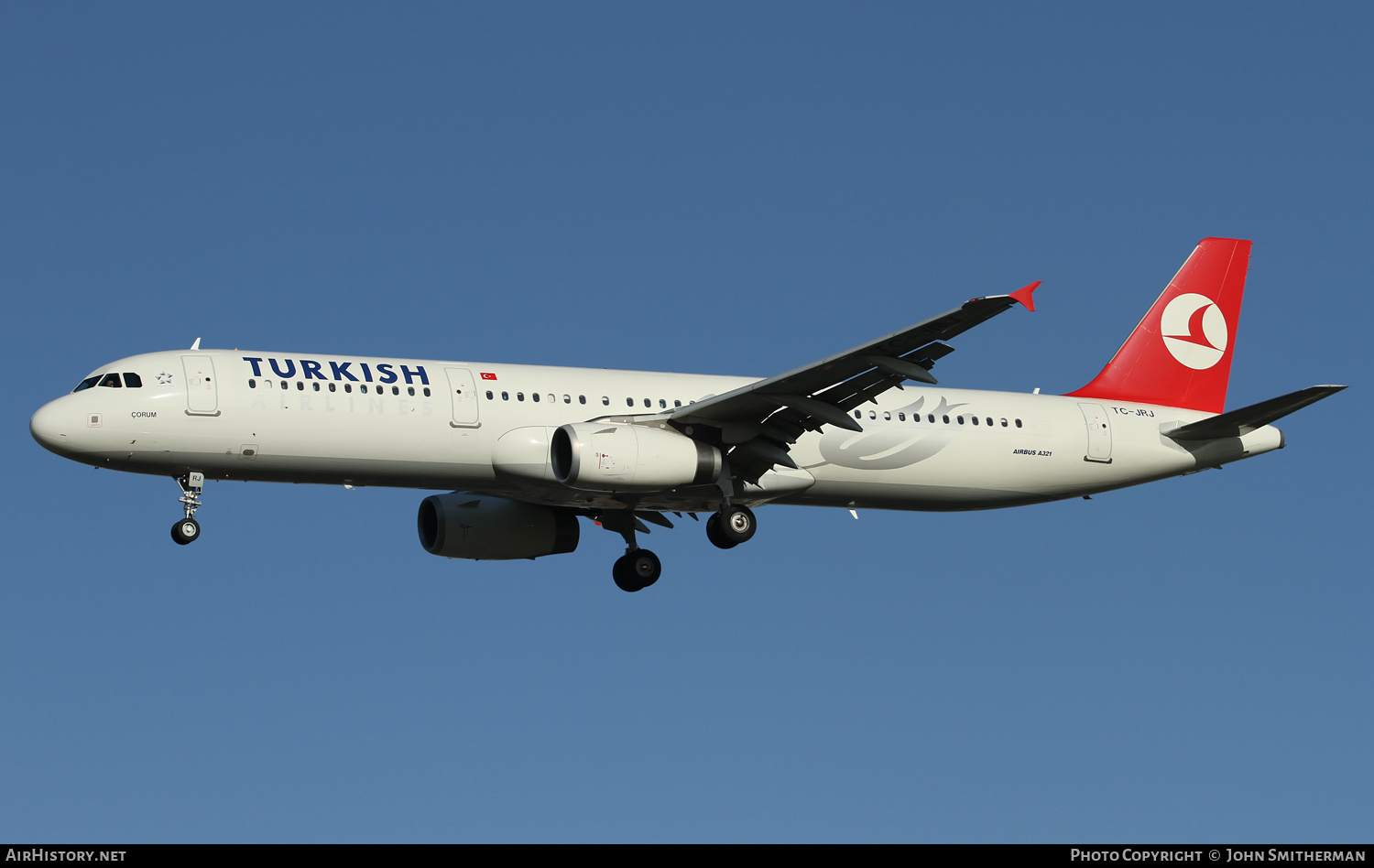 Aircraft Photo of TC-JRJ | Airbus A321-231 | Turkish Airlines | AirHistory.net #395747