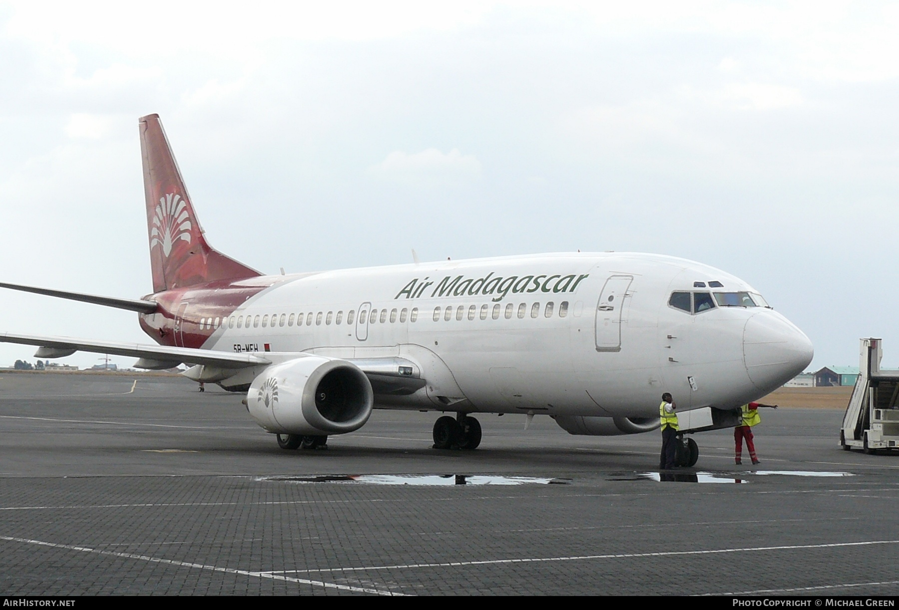Aircraft Photo of 5R-MFH | Boeing 737-3Q8 | Air Madagascar | AirHistory.net #395757
