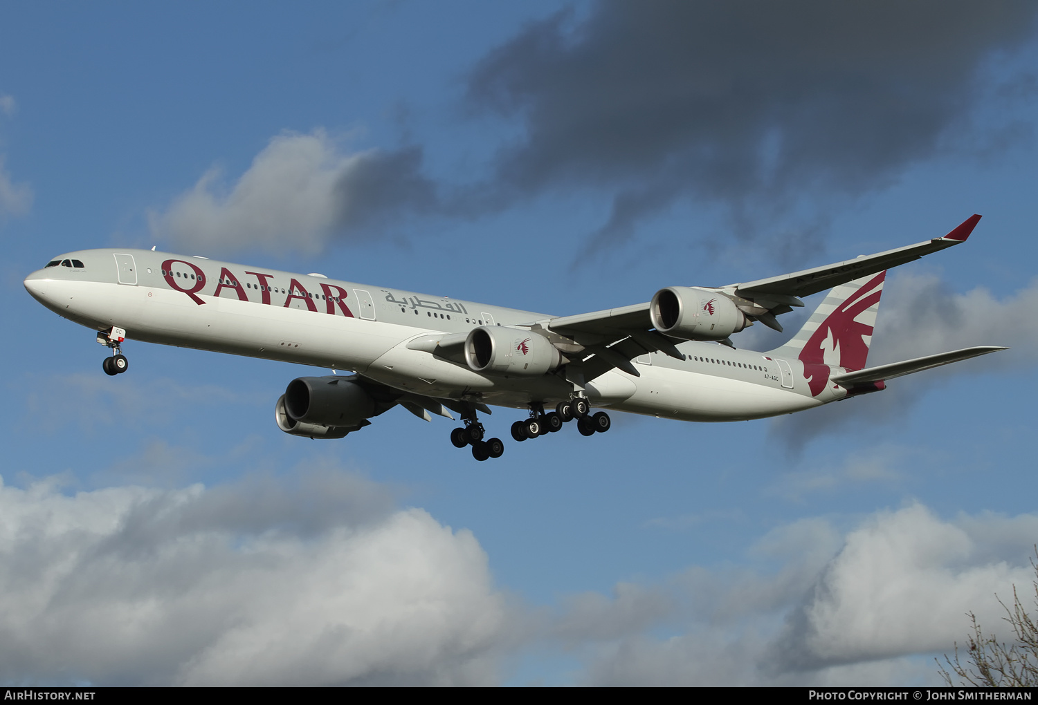 Aircraft Photo of A7-AGC | Airbus A340-642 | Qatar Airways | AirHistory.net #395763