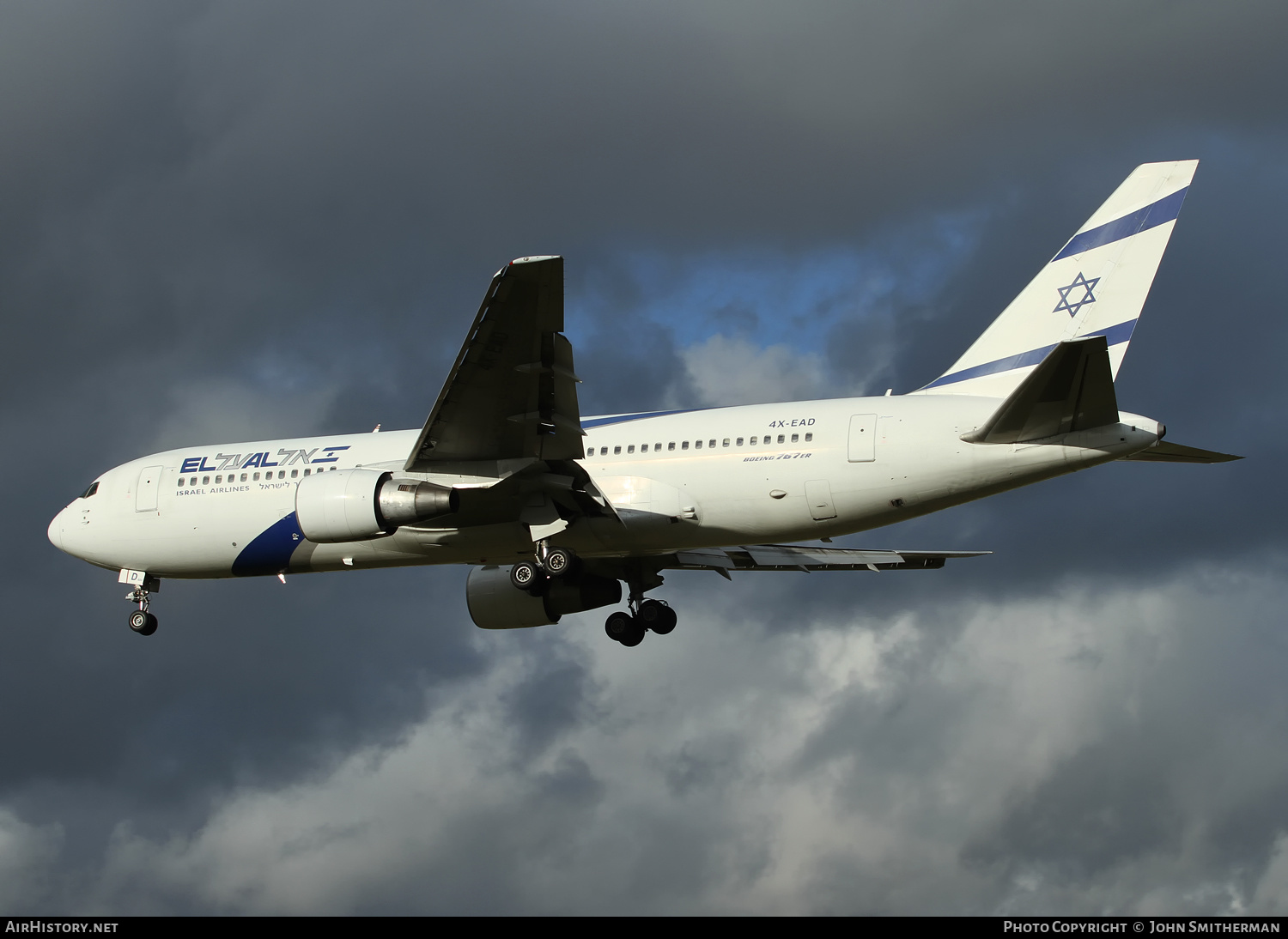 Aircraft Photo of 4X-EAD | Boeing 767-258/ER | El Al Israel Airlines | AirHistory.net #395765