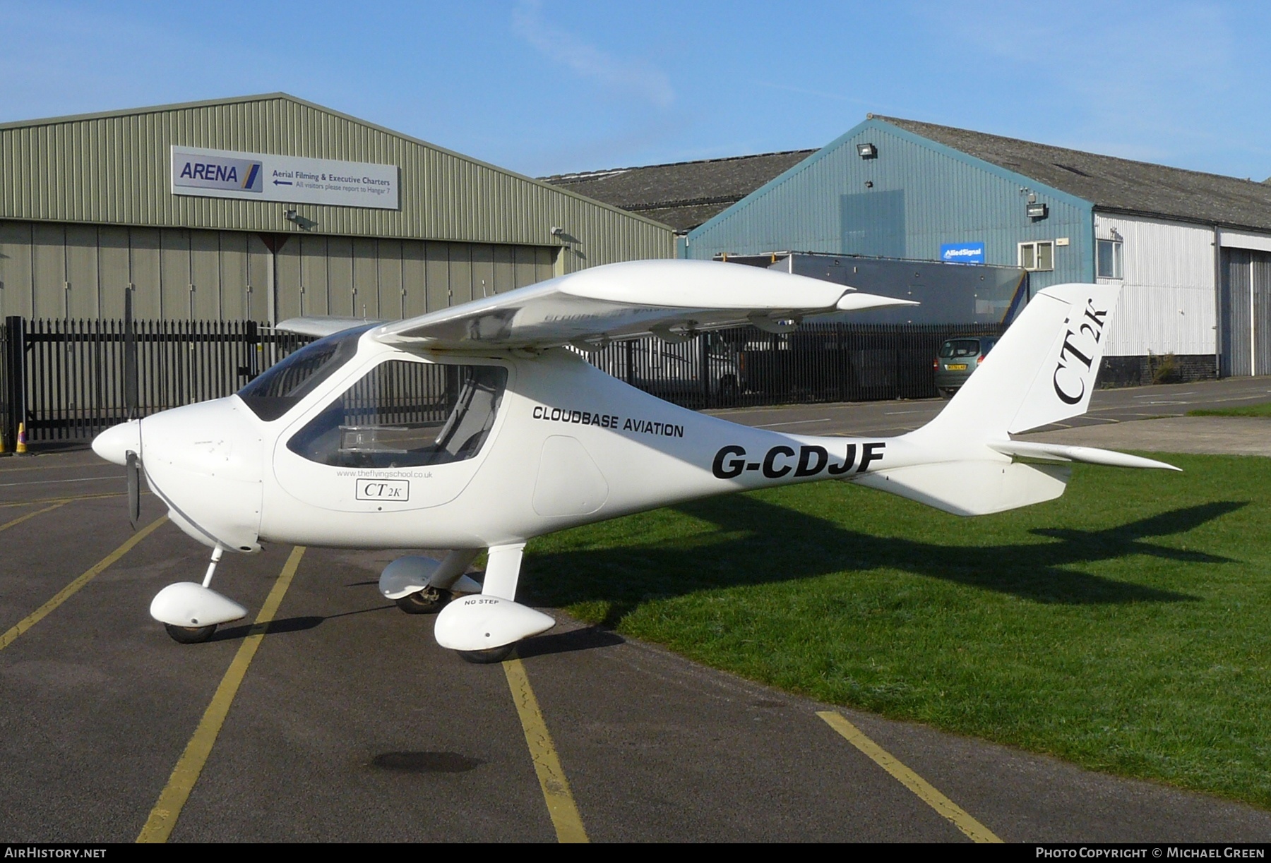 Aircraft Photo of G-CDJF | Flight Design CT-2K | Cloudbase Aviation | AirHistory.net #395769
