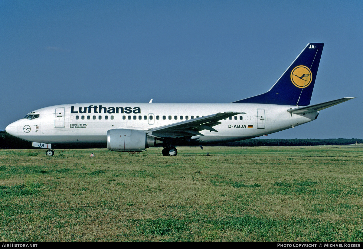 Aircraft Photo of D-ABJA | Boeing 737-530 | Lufthansa | AirHistory.net #395782