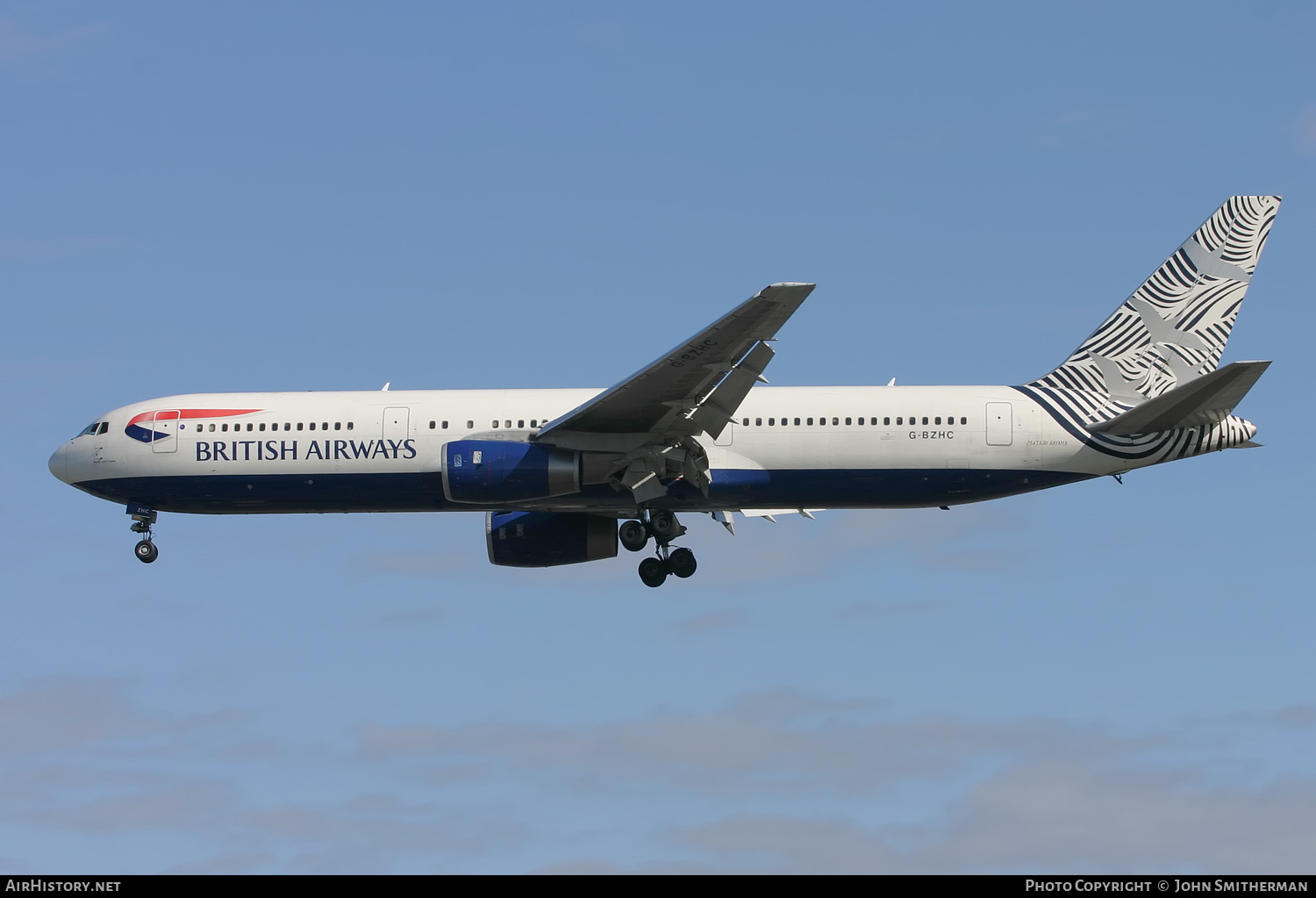 Aircraft Photo of G-BZHC | Boeing 767-336/ER | British Airways | AirHistory.net #395789