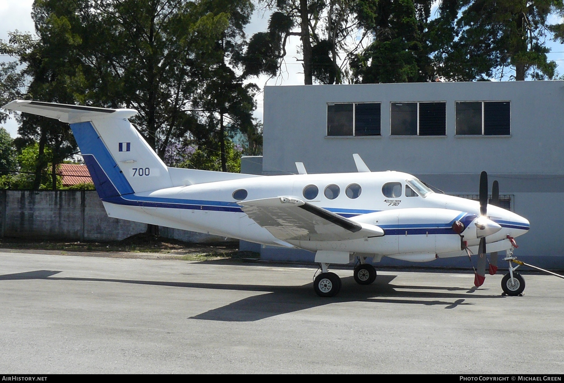 Aircraft Photo of 700 | Beech F90 King Air | Guatemala - Air Force | AirHistory.net #395795