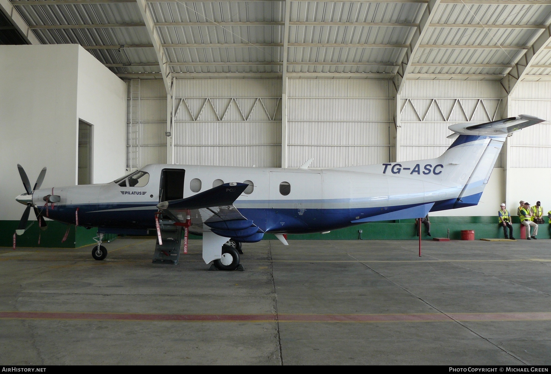 Aircraft Photo of TG-ASC | Pilatus PC-12/47 | AirHistory.net #395798