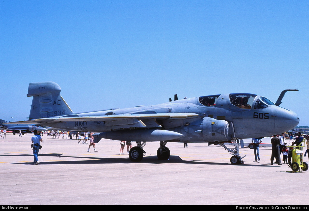 Aircraft Photo of 162934 | Grumman EA-6B Prowler (G-128) | USA - Navy | AirHistory.net #395825