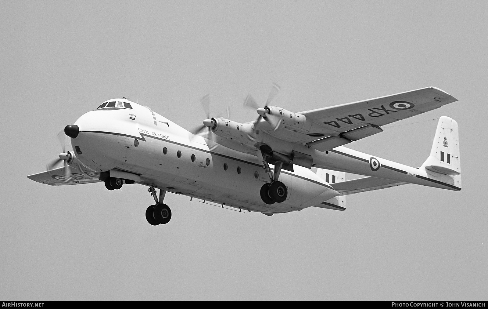 Aircraft Photo of XP444 | Armstrong Whitworth AW-660 Argosy C.1 | UK - Air Force | AirHistory.net #395826