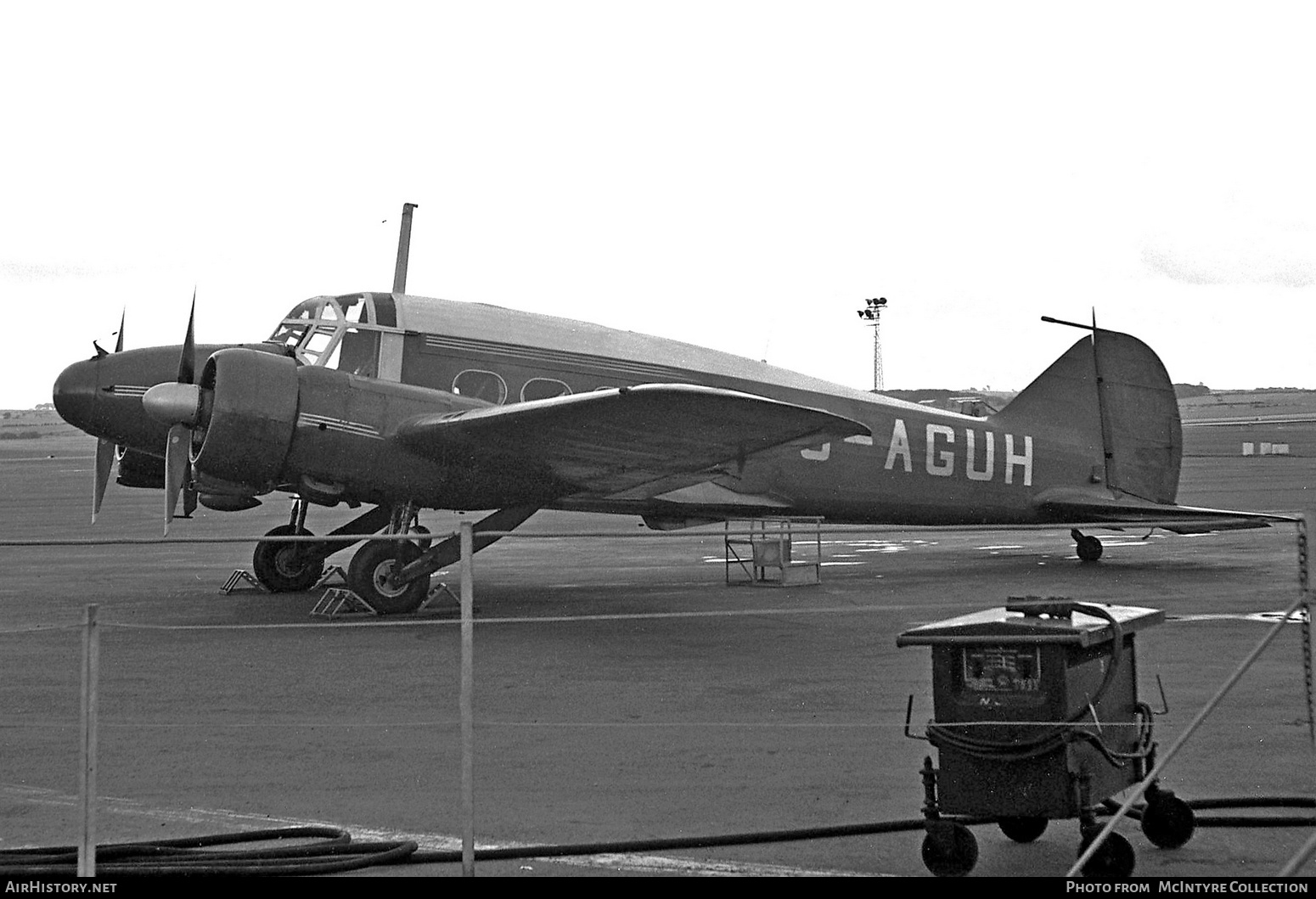 Aircraft Photo of G-AGUH | Avro 652A Nineteen Srs.2 | AirHistory.net #395830