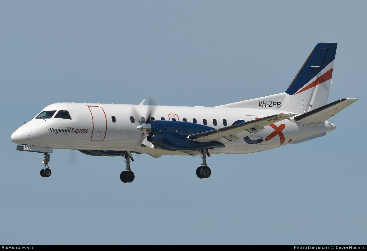 Aircraft Photo of VH-ZPB | Saab 340B | REX - Regional Express | AirHistory.net #395832
