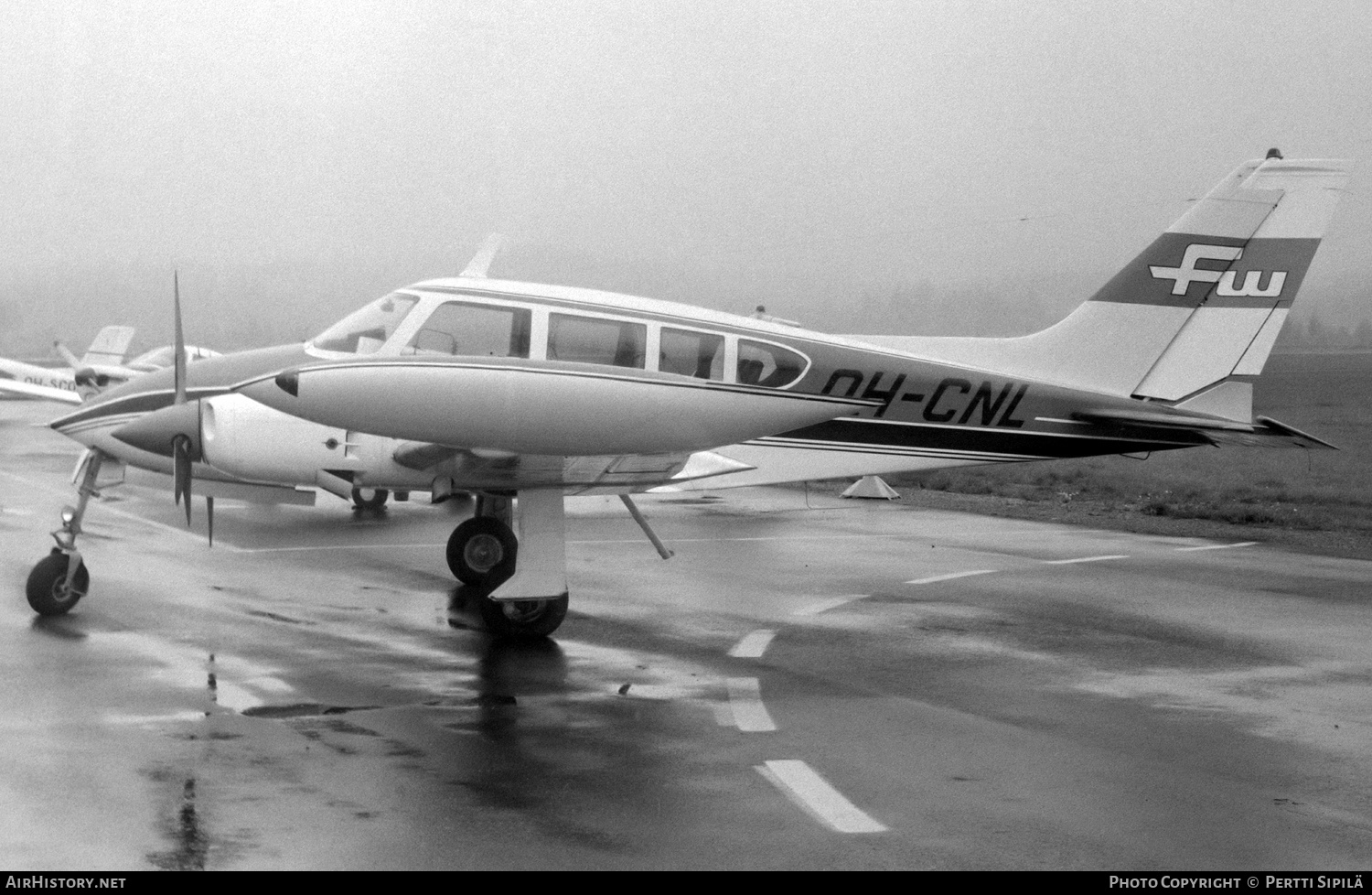 Aircraft Photo of OH-CNL | Cessna 320F Executive Skyknight | Finnwings | AirHistory.net #395863