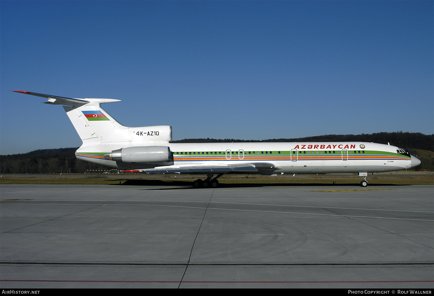 Aircraft Photo of 4K-AZ10 | Tupolev Tu-154M | Azerbaijan Government | AirHistory.net #395874
