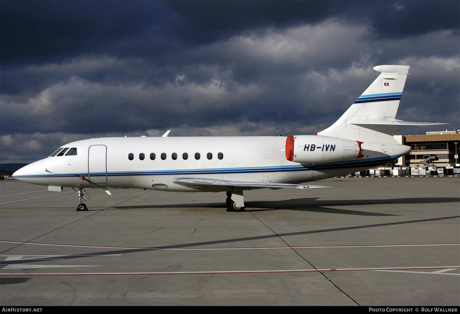 Aircraft Photo of HB-IVN | Dassault Falcon 2000 | AirHistory.net #395877