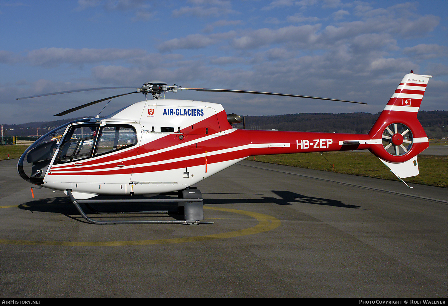 Aircraft Photo of HB-ZEP | Eurocopter EC-120B Colibri | Air Glaciers | AirHistory.net #395879