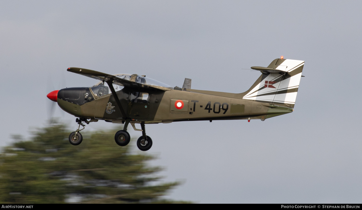 Aircraft Photo of T-409 | Saab T-17 Supporter | Denmark - Air Force | AirHistory.net #395880