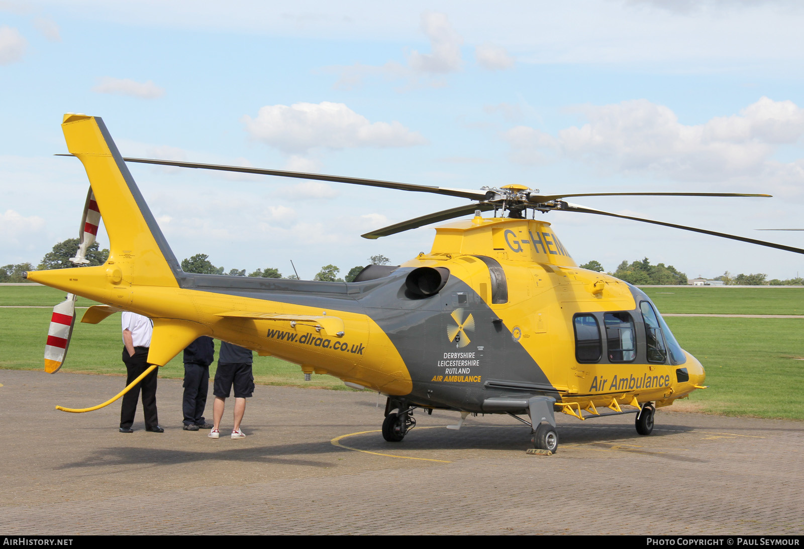 Aircraft Photo of G-HEMZ | Agusta A-109S Grand | Derbyshire, Leicestershire & Rutland Air Ambulance | AirHistory.net #395893