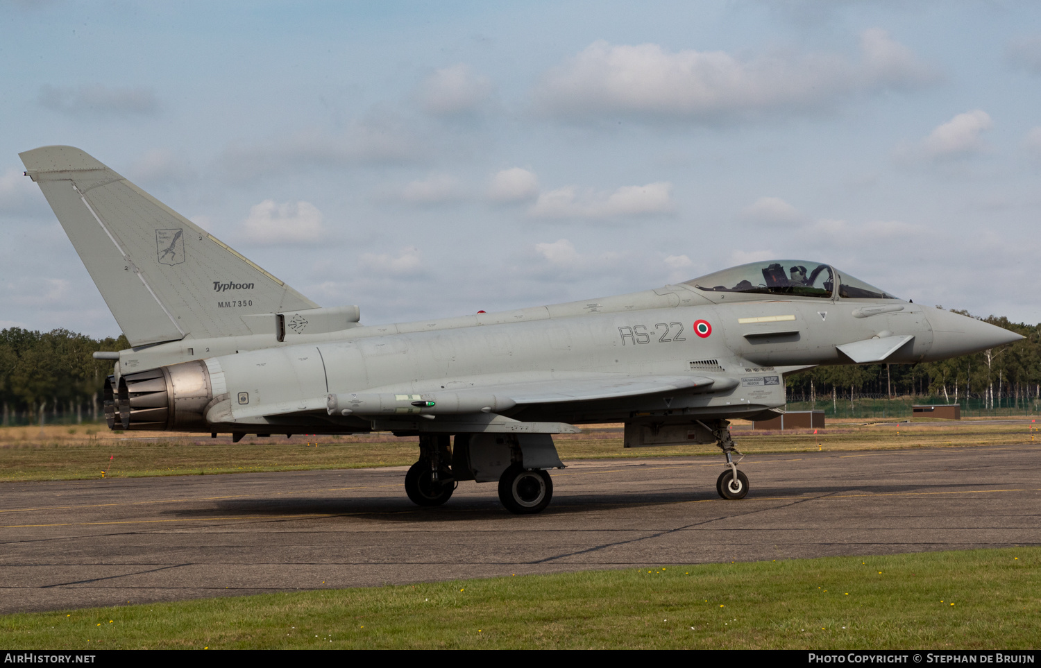 Aircraft Photo of MM7350 | Eurofighter F-2000A Typhoon | Italy - Air Force | AirHistory.net #395897