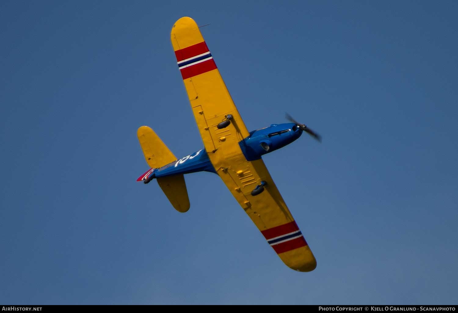 Aircraft Photo of LN-BIF / 163 | Fairchild PT-19A Cornell (M-62A) | Norway - Air Force | AirHistory.net #395899