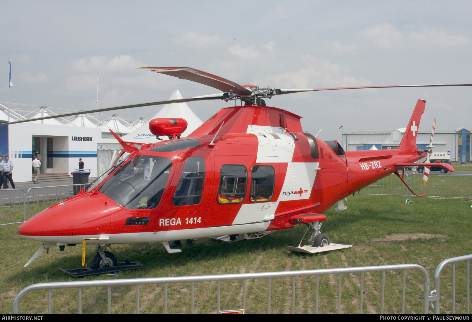 Aircraft Photo of HB-ZRZ | AgustaWestland AW-109SP Da Vinci | REGA - Swiss Air Ambulance | AirHistory.net #395902