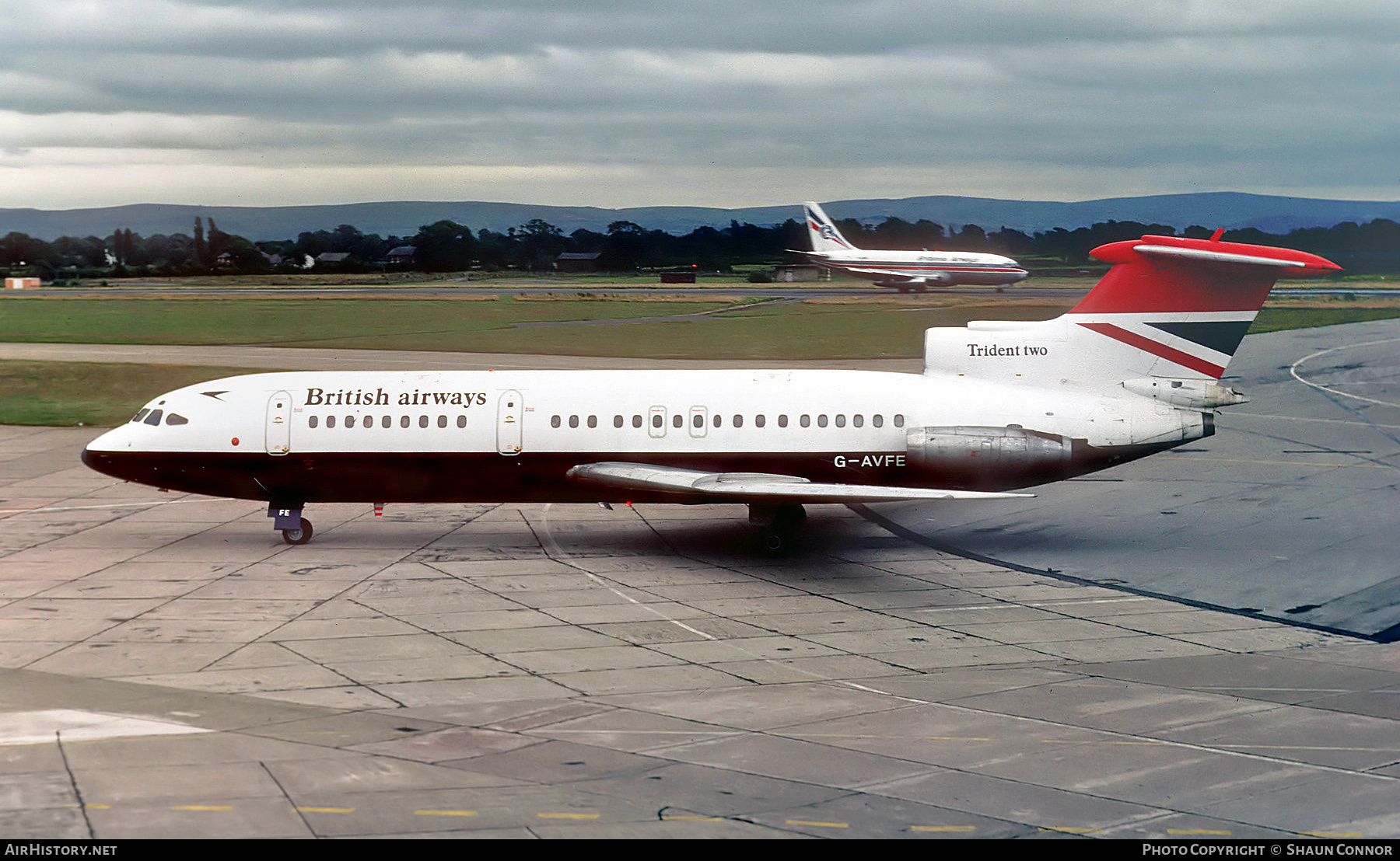 Aircraft Photo of G-AVFE | Hawker Siddeley HS-121 Trident 2E | British Airways | AirHistory.net #395905