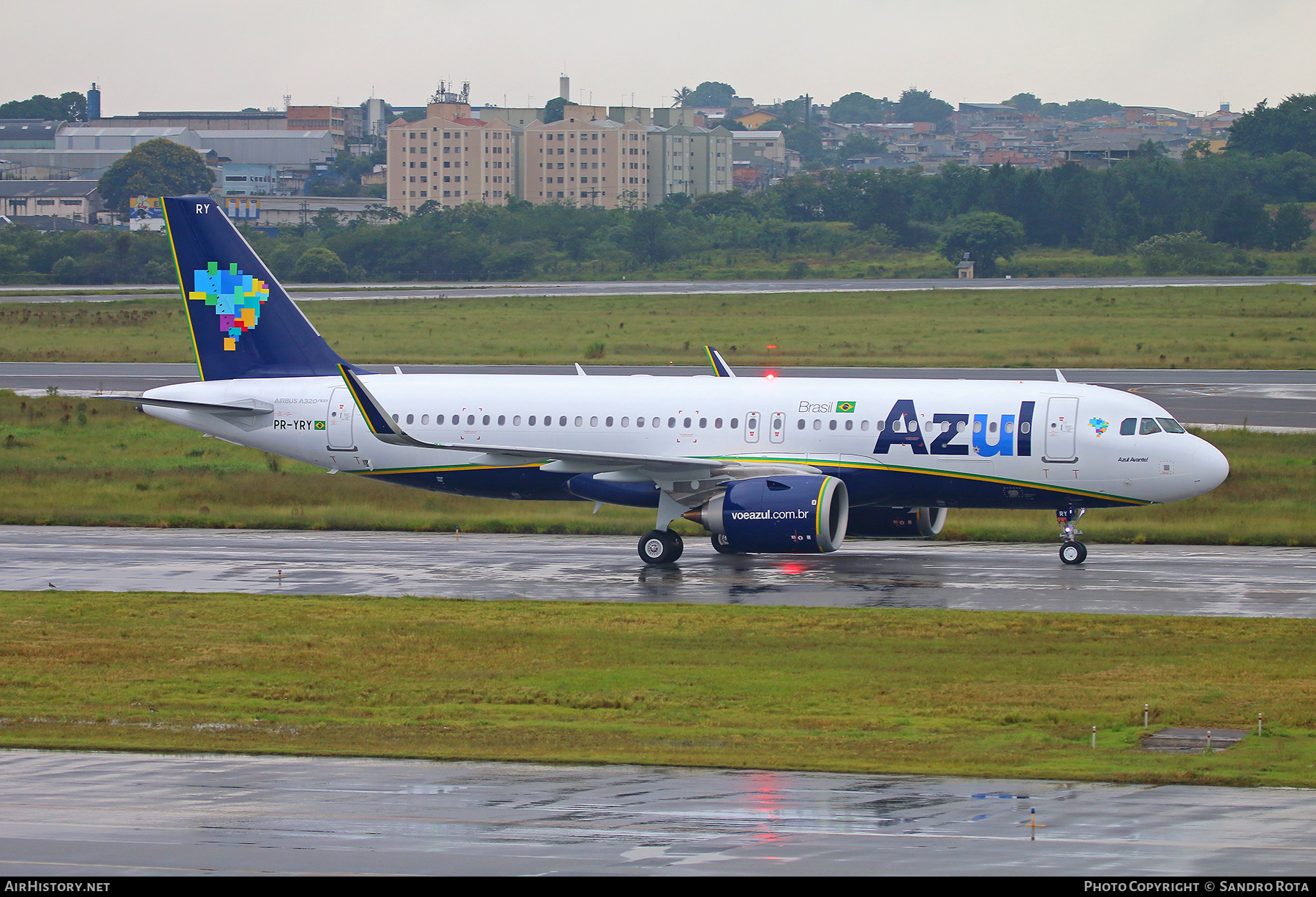 Aircraft Photo of PR-YRY | Airbus A320-251N | Azul Linhas Aéreas Brasileiras | AirHistory.net #395923