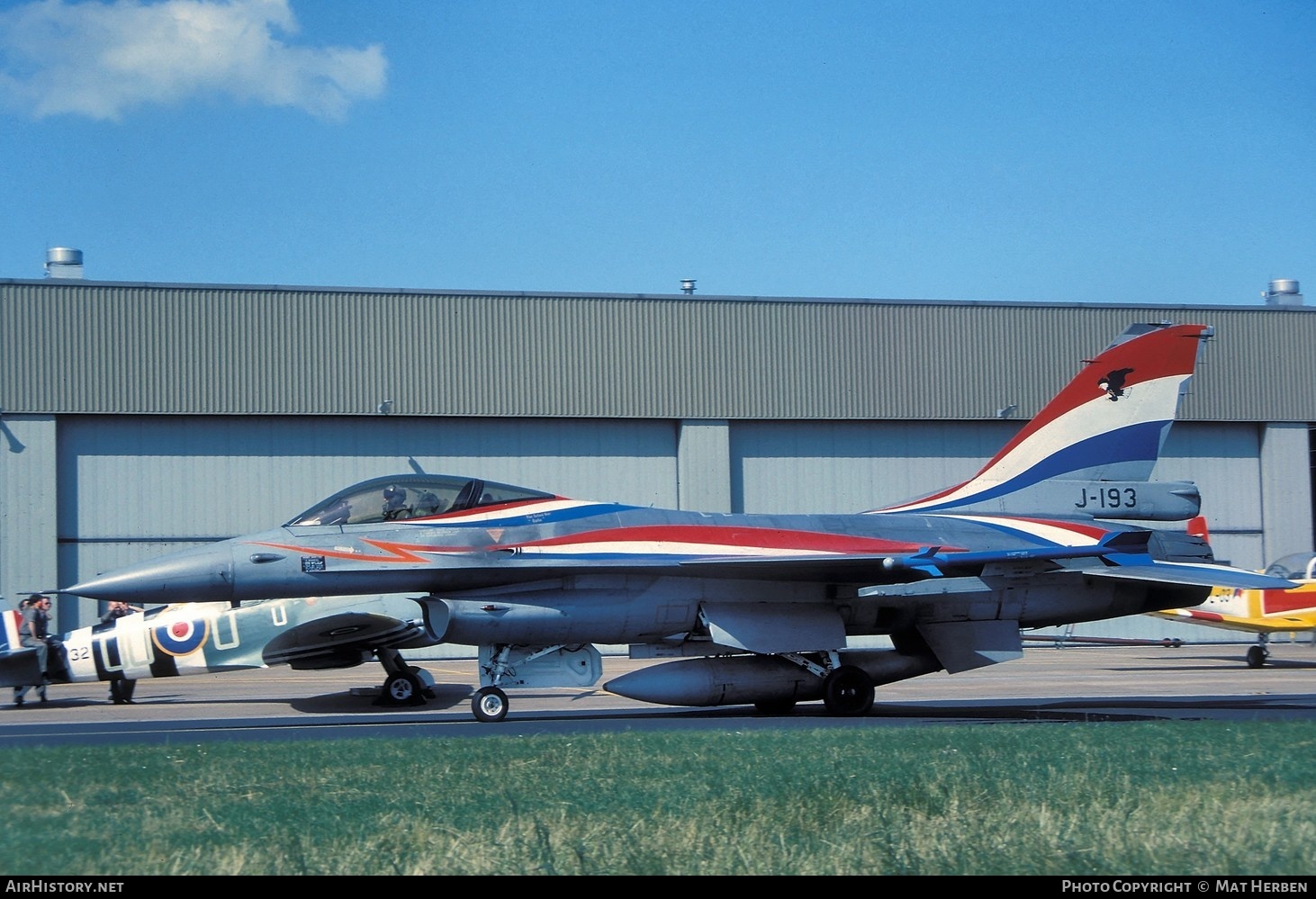 Aircraft Photo of J-193 | General Dynamics F-16A Fighting Falcon | Netherlands - Air Force | AirHistory.net #395931