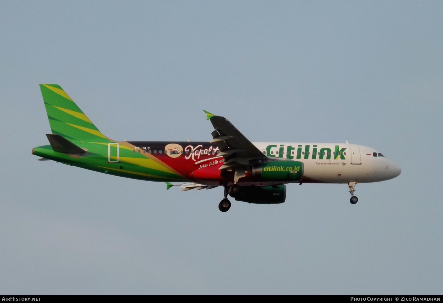 Aircraft Photo of PK-GLC | Airbus A320-233 | Citilink | AirHistory.net #395941