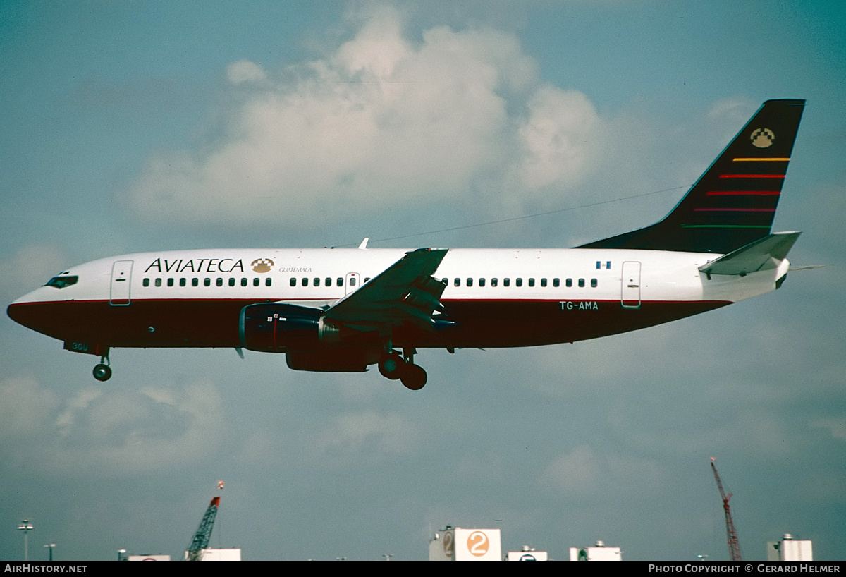 Aircraft Photo of TG-AMA | Boeing 737-3Q8 | Aviateca | AirHistory.net #395943