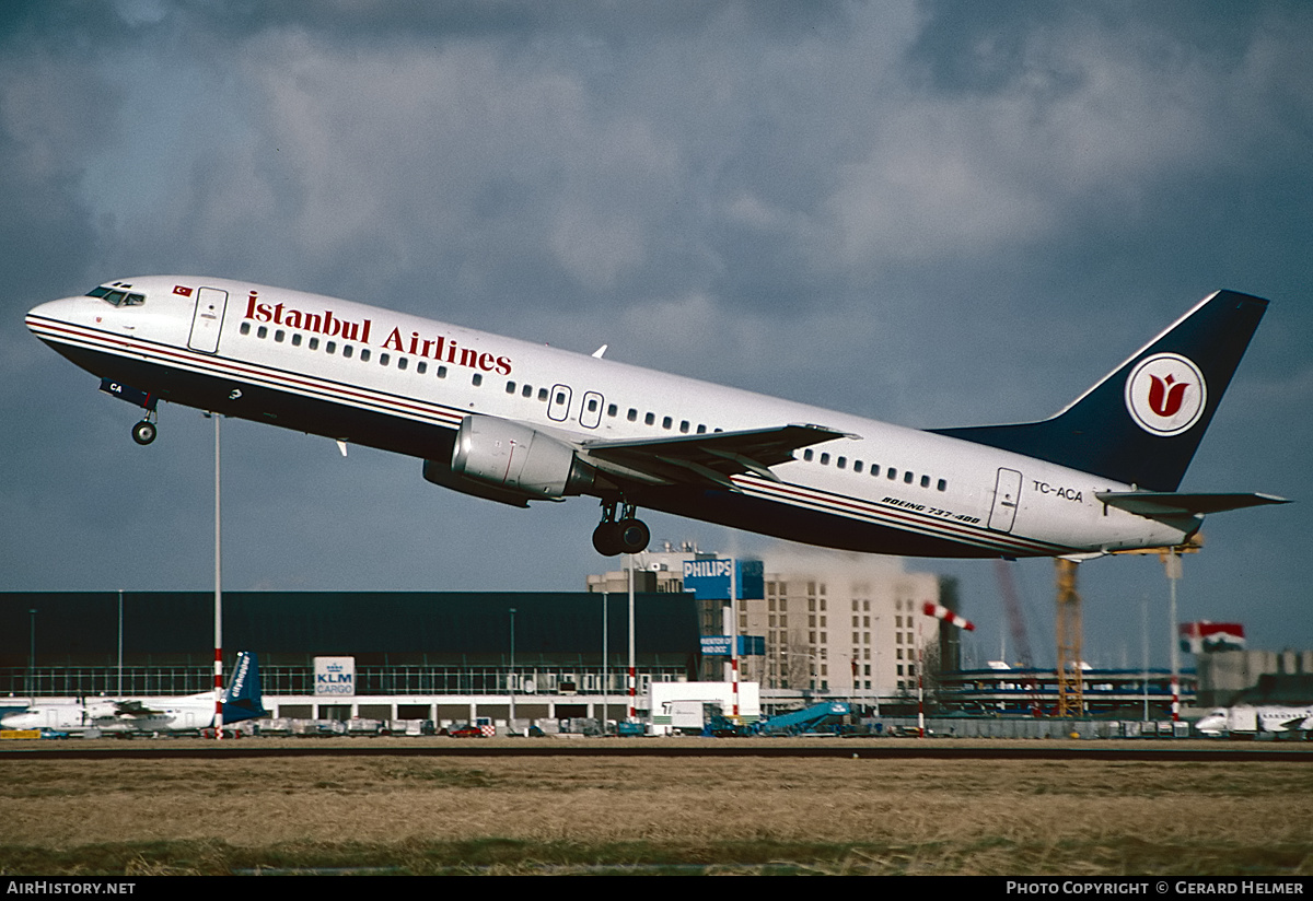 Aircraft Photo of TC-ACA | Boeing 737-4Y0 | Istanbul Airlines | AirHistory.net #395953