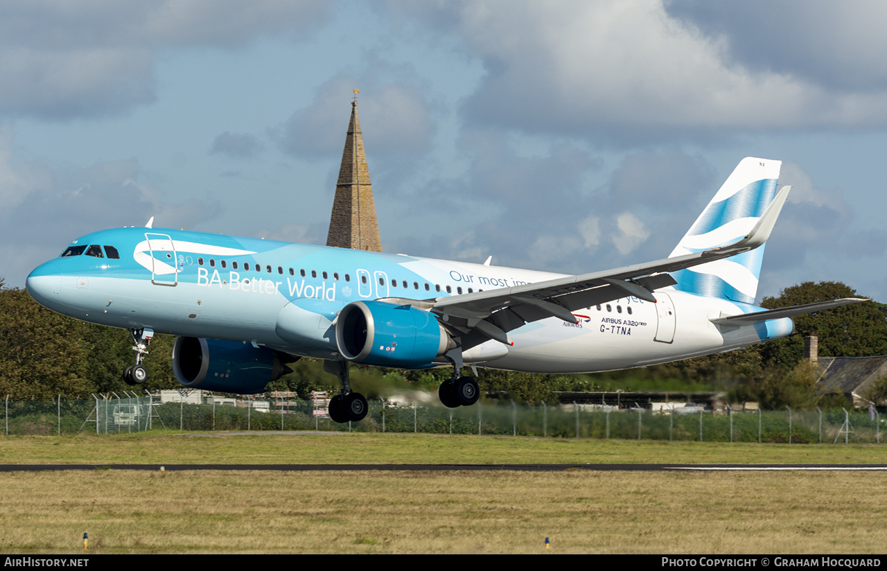 Aircraft Photo of G-TTNA | Airbus A320-251N | British Airways | AirHistory.net #395954