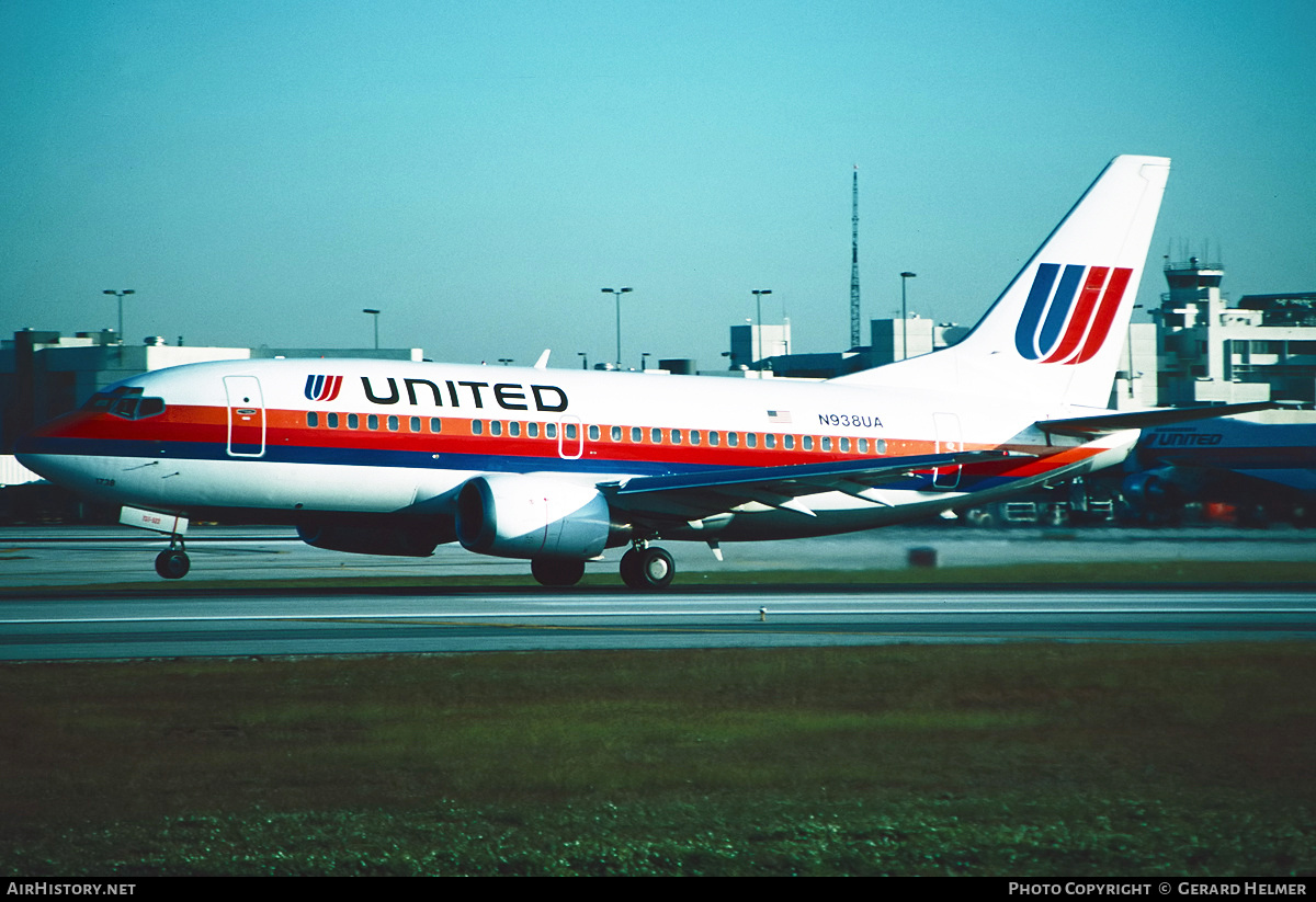 Aircraft Photo of N938UA | Boeing 737-522 | United Airlines | AirHistory.net #395958