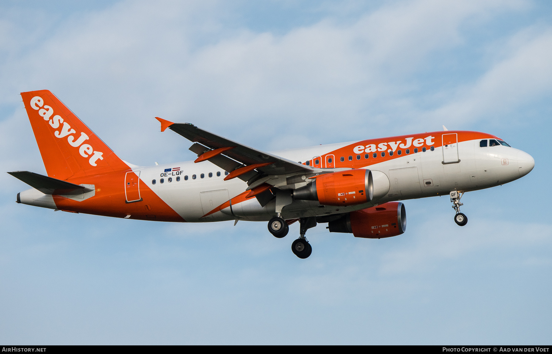 Aircraft Photo of OE-LQF | Airbus A319-111 | EasyJet | AirHistory.net #395967