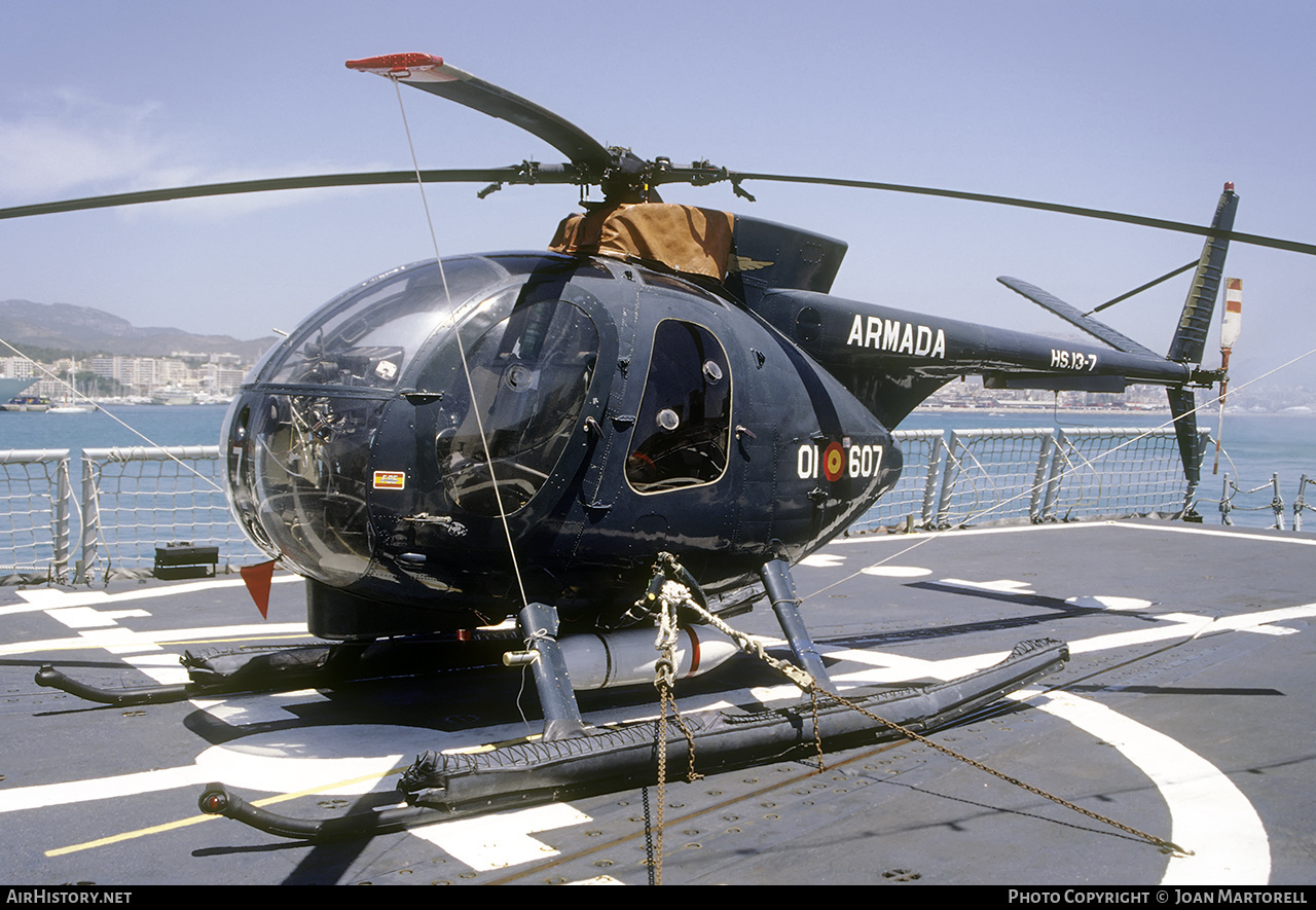 Aircraft Photo of HS13-7 | Hughes 500M (369HM) | Spain - Navy | AirHistory.net #395968