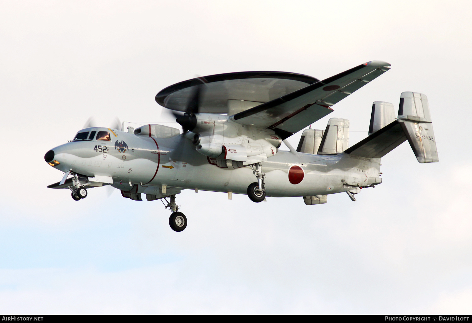 Aircraft Photo of 34-3452 / 161401 | Grumman E-2C Hawkeye | Japan - Air Force | AirHistory.net #395971