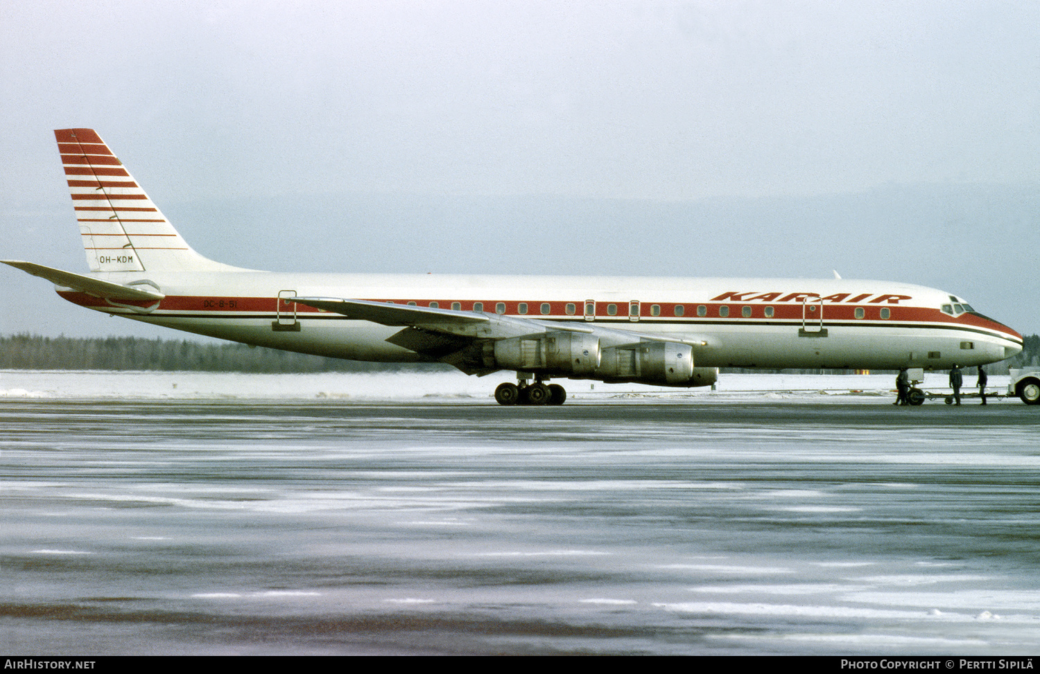 Aircraft Photo of OH-KDM | Douglas DC-8-51 | Karair | AirHistory.net #395973