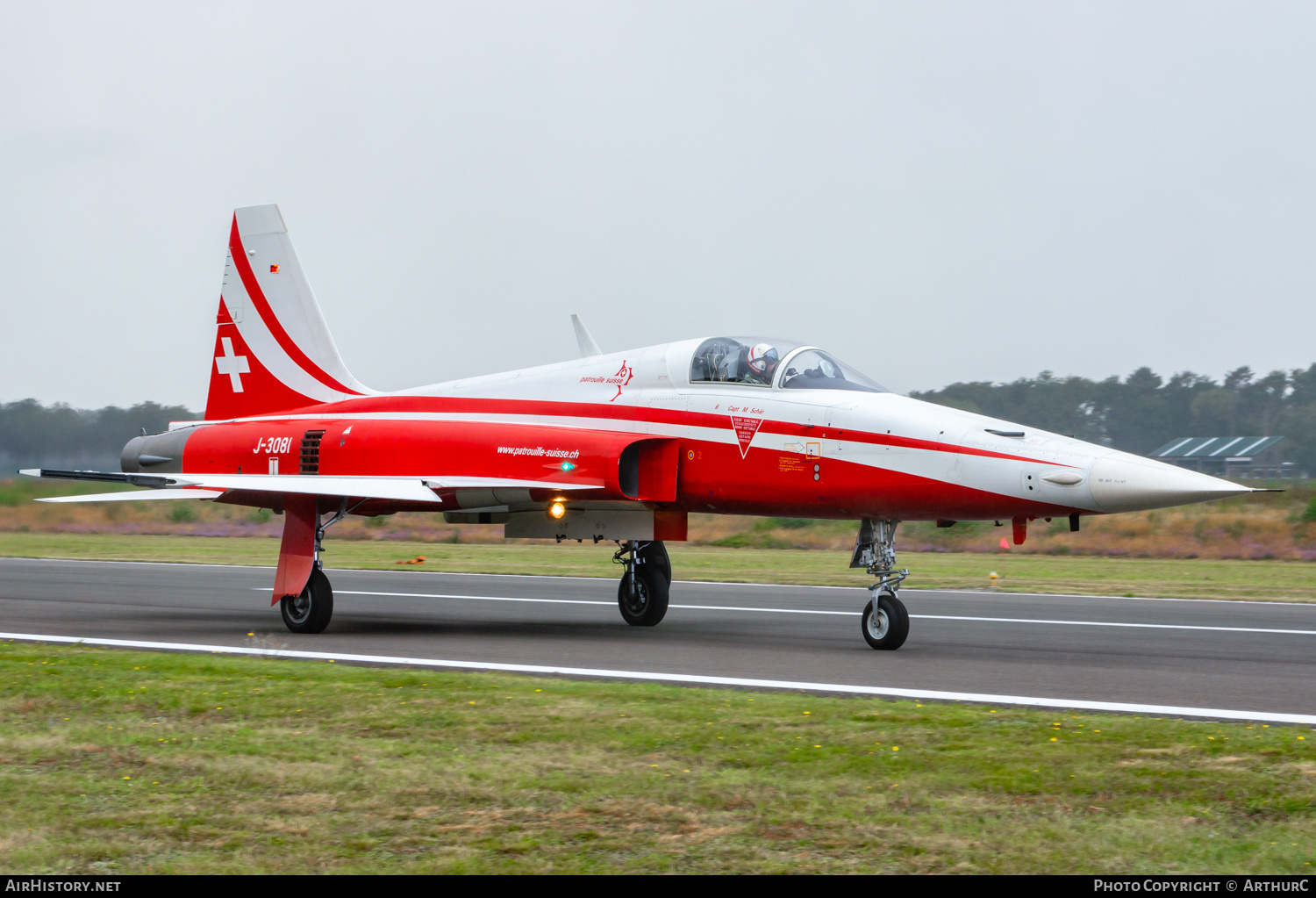 Aircraft Photo of J-3081 | Northrop F-5E Tiger II | Switzerland - Air Force | AirHistory.net #395978