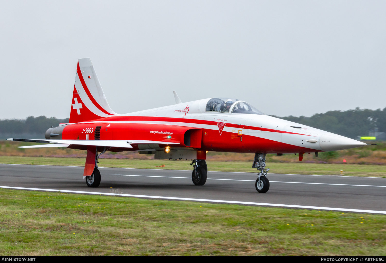 Aircraft Photo of J-3083 | Northrop F-5E Tiger II | Switzerland - Air Force | AirHistory.net #395979