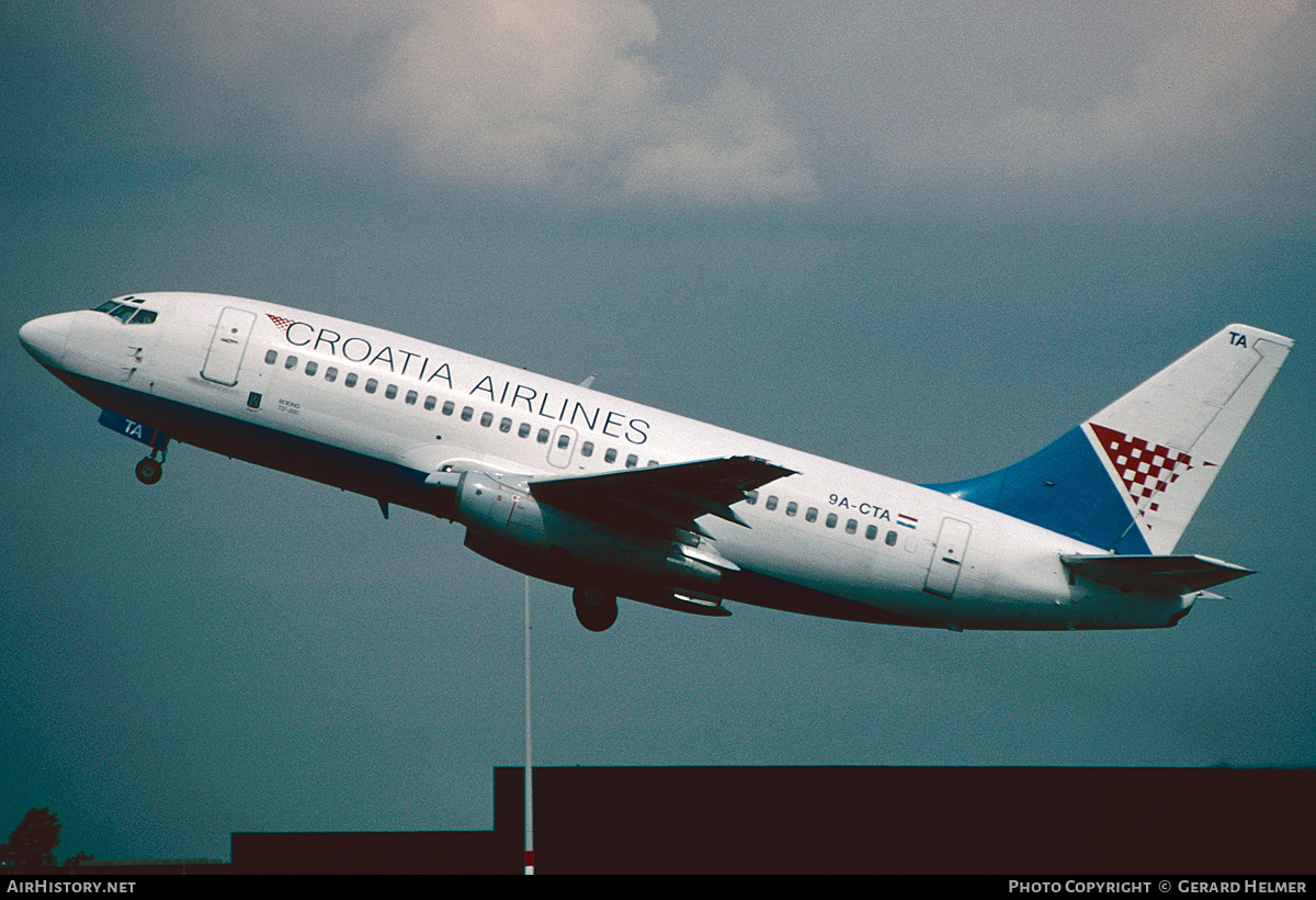 Aircraft Photo of 9A-CTA | Boeing 737-230/Adv | Croatia Airlines | AirHistory.net #395991