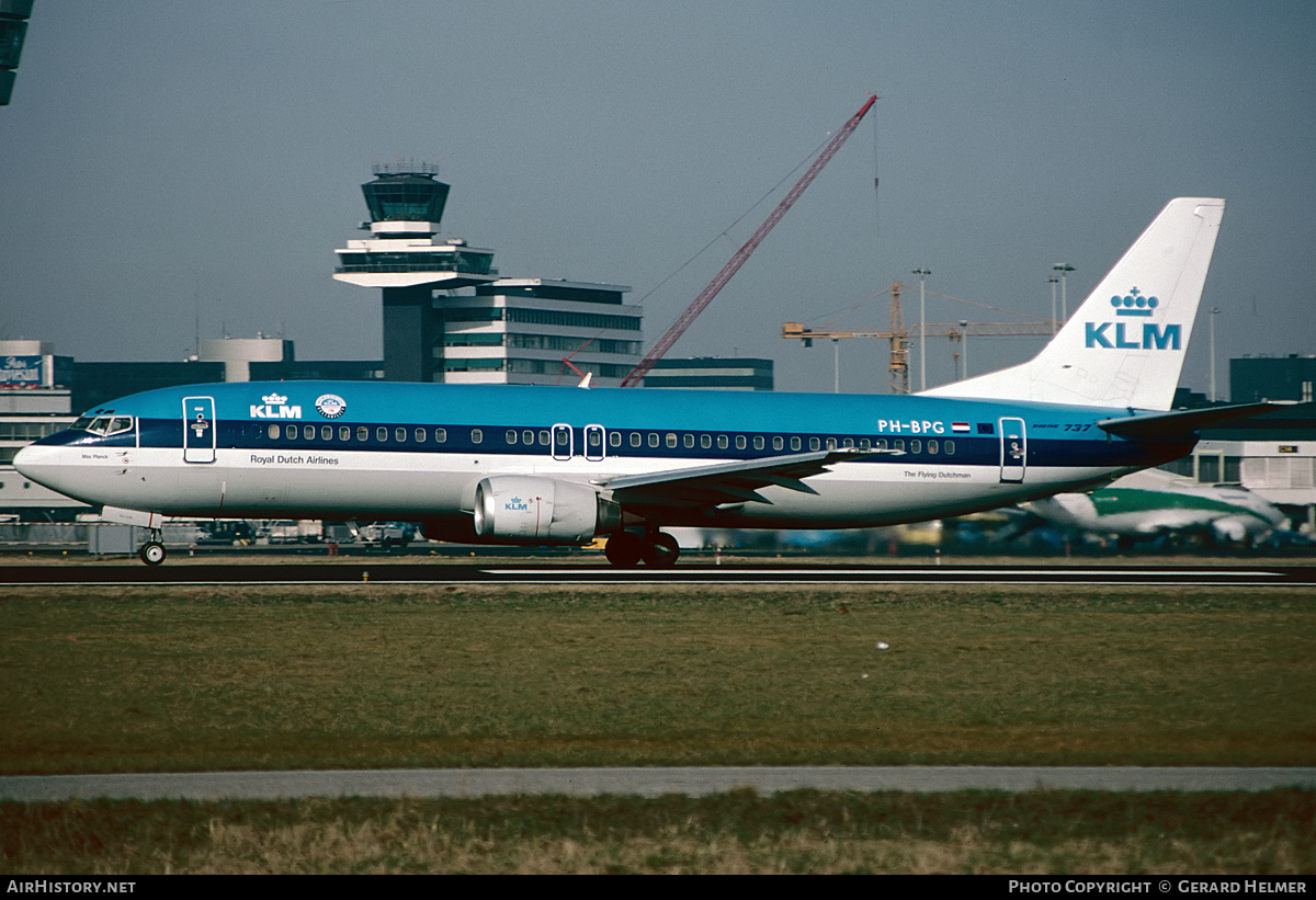 Aircraft Photo of PH-BPG | Boeing 737-4Y0 | KLM - Royal Dutch Airlines | AirHistory.net #395997