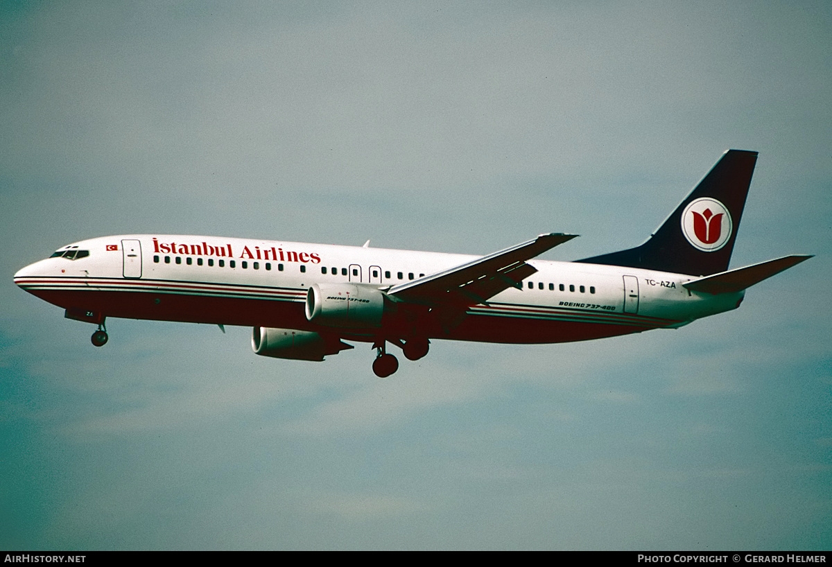 Aircraft Photo of TC-AZA | Boeing 737-4Y0 | Istanbul Airlines | AirHistory.net #396002