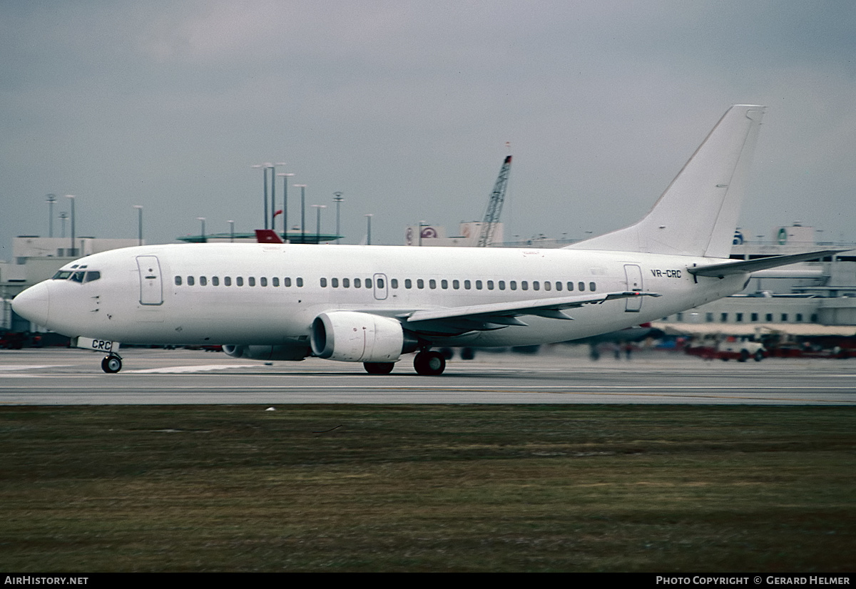 Aircraft Photo of VR-CRC | Boeing 737-3M8 | Cayman Airways | AirHistory.net #396006
