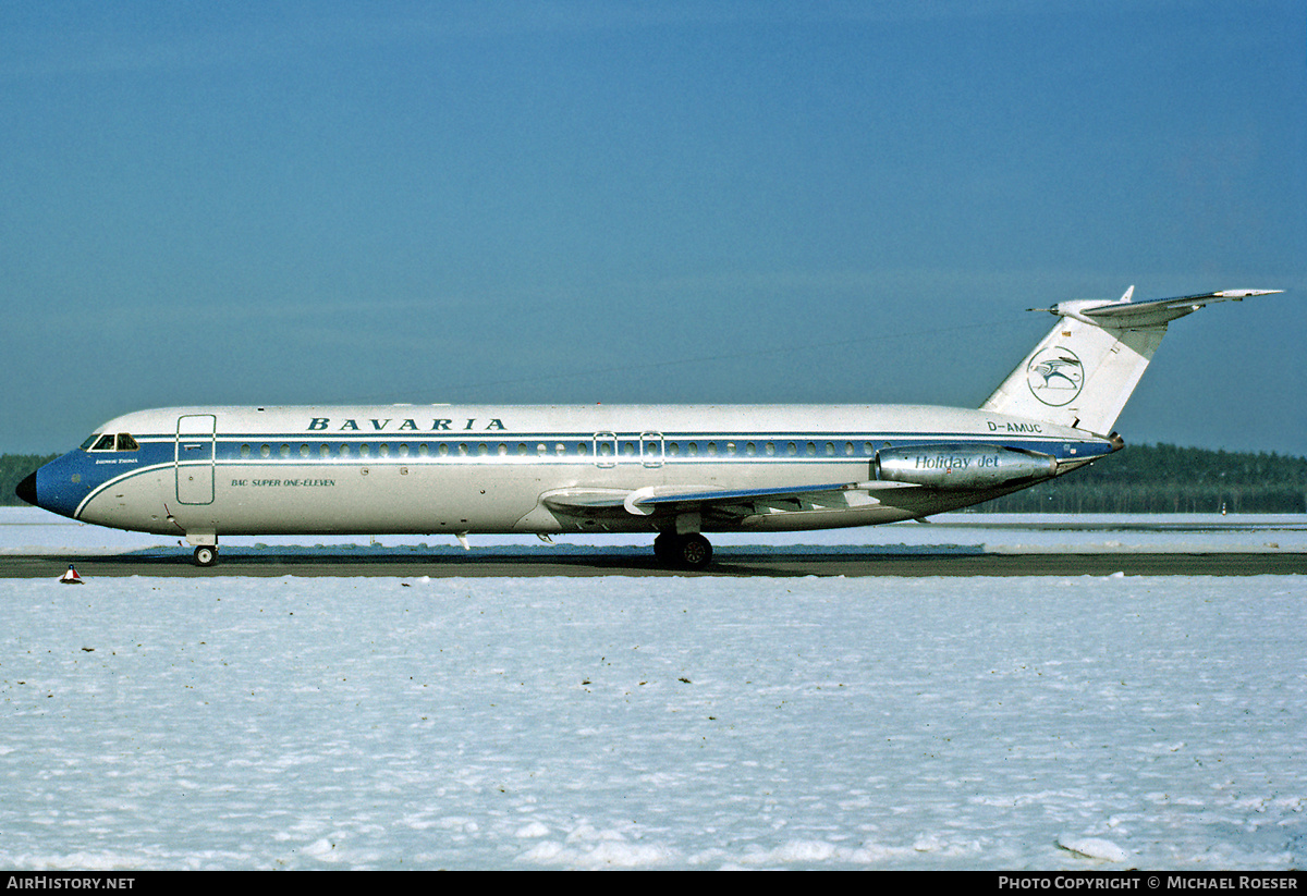 Aircraft Photo of D-AMUC | BAC 111-528FL One-Eleven | Bavaria Fluggesellschaft | AirHistory.net #396024