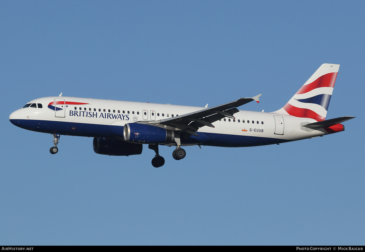 Aircraft Photo of G-EUUB | Airbus A320-232 | British Airways | AirHistory.net #396028